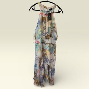 NWT City Chic Vibrant Multicolor Maxi Dress size 18
